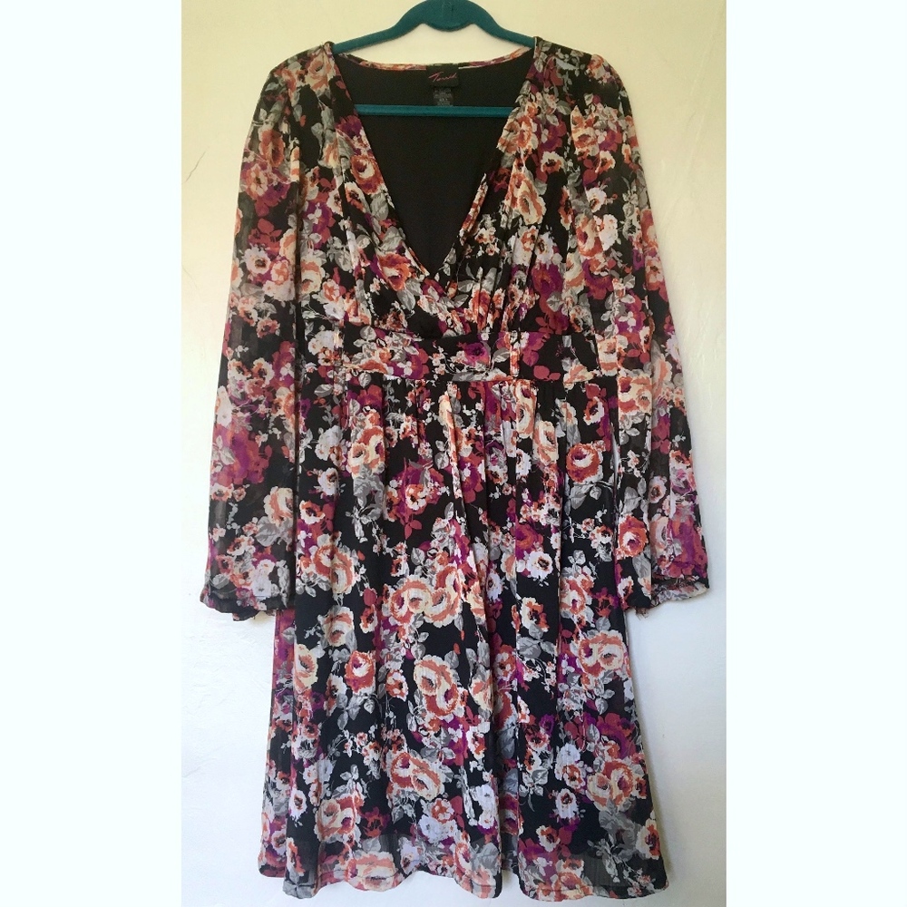 Torrid Floral Dress - Size 0
